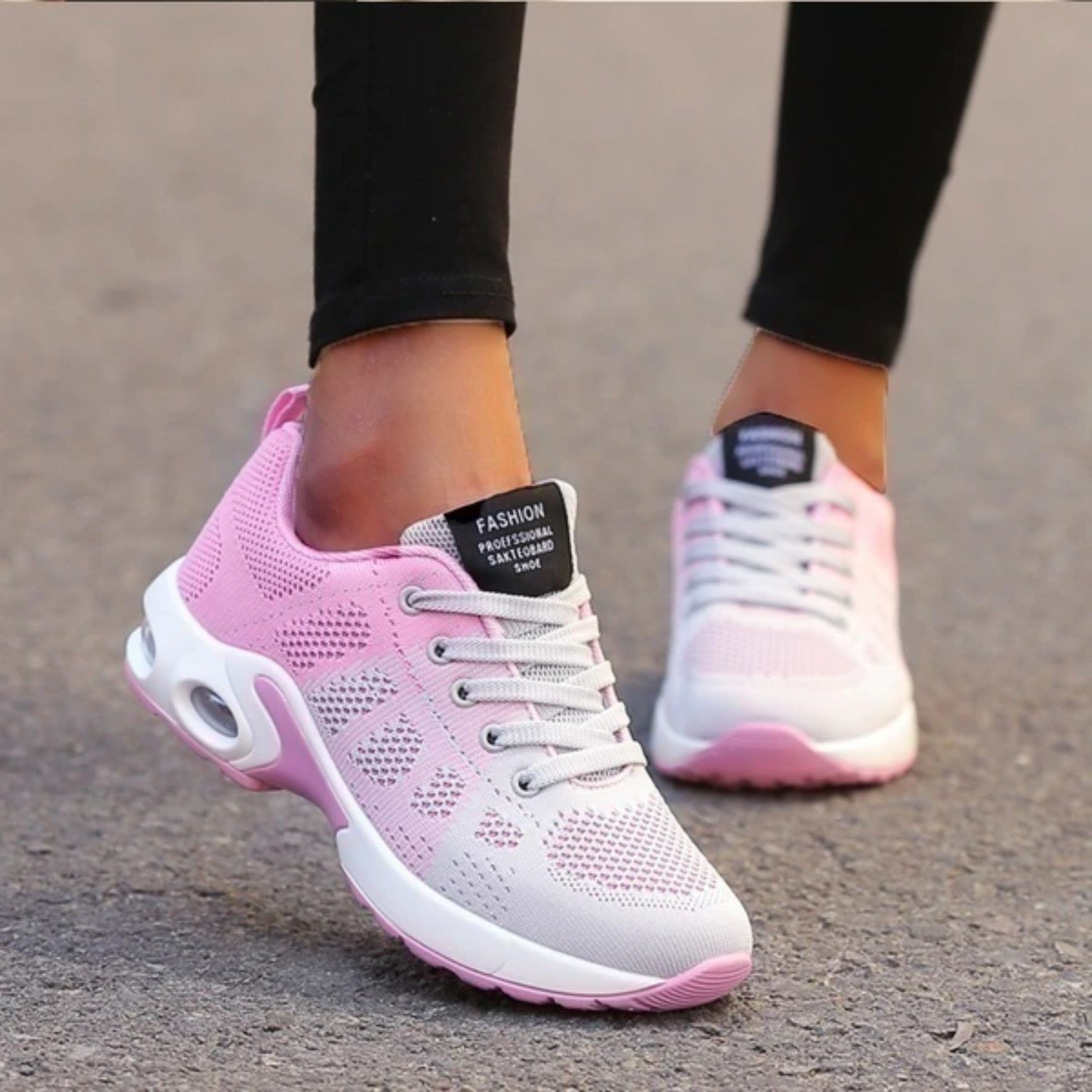 Women's Lightweight Cushioned Walking Sneakers with Orthopedic Support for All-Day Comfort 5