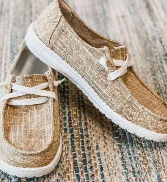 Women’s Lightweight Lace-Up Shoes with Cushioned Sole – Breathable Canvas for Casual Wear 3