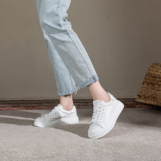 Women’s Lightweight Platform Sneakers with Slim Fit Design for Everyday Comfort 0
