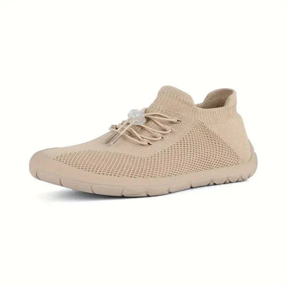 Women’s Lightweight Slip-On Sneakers with Breathable Mesh and Elastic Lace Closure for Casual Wear 4