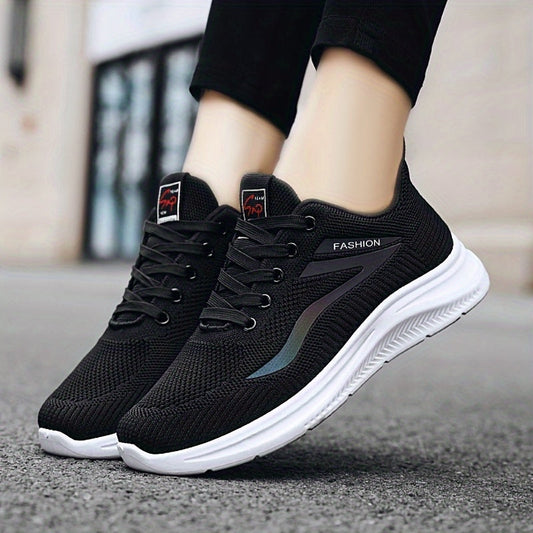 Women's Lightweight Sport Trainers with Breathable Mesh and Cushioned Sole 0