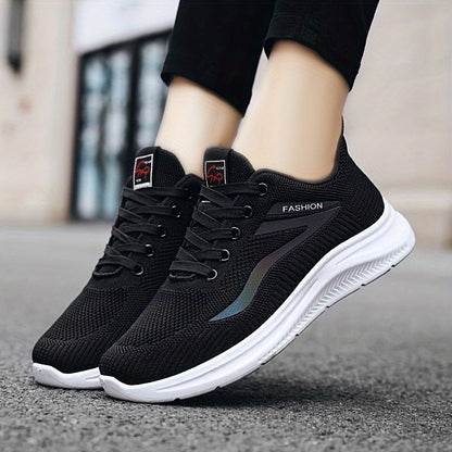 Women's Lightweight Sport Trainers with Breathable Mesh and Cushioned Sole 2