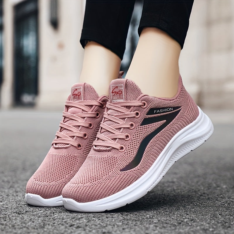 Women's Lightweight Sport Trainers with Breathable Mesh and Cushioned Sole 4
