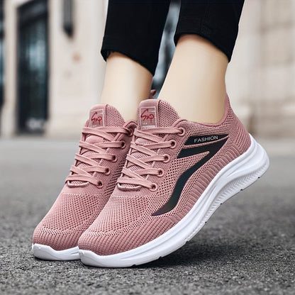 Women's Lightweight Sport Trainers with Breathable Mesh and Cushioned Sole 4