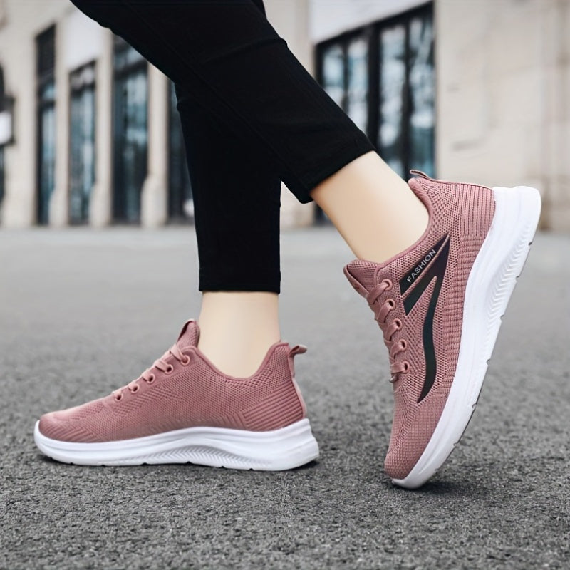 Women's Lightweight Sport Trainers with Breathable Mesh and Cushioned Sole 6