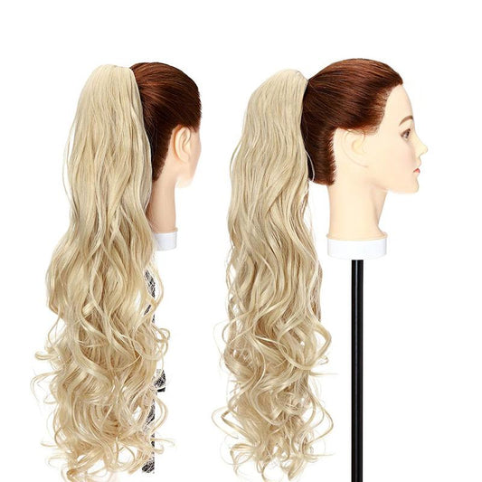 Women's Long Wavy Ponytail Hair Extensions Clip-In High-Temperature Fiber 1
