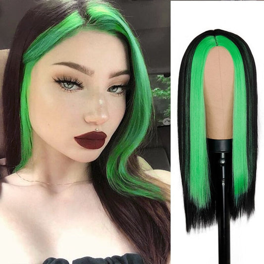 Women's Long Wig Blonde High-Temperature Fiber 0