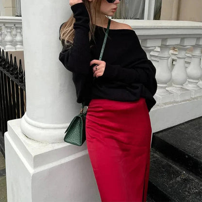 Womens Loose Knit Sweater - Soft and Cozy Relaxed Fit 4