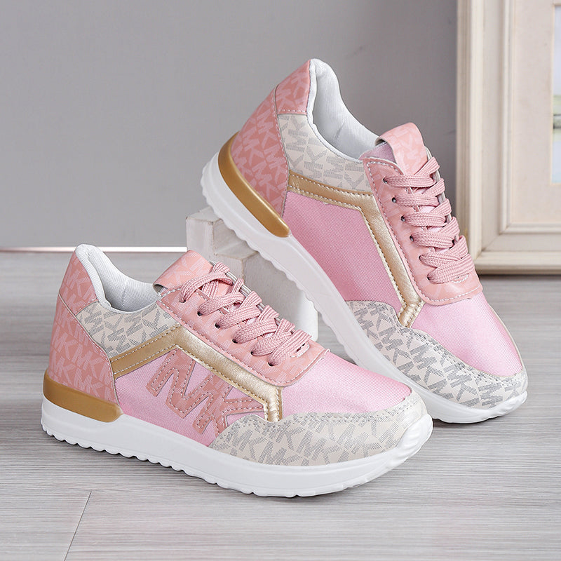 Women's Low-Top Mesh Sneakers with Cushioned Sole for Casual Athletic Wear 5