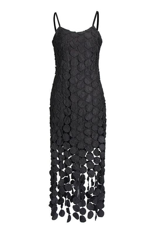 Women's Midi Dress White Sleeveless Cotton