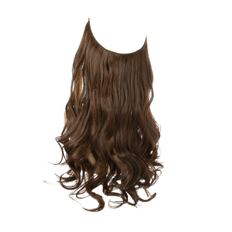 Women's Ombre Hair Wig Extensions Soft Wavy High-Temperature Fiber 26