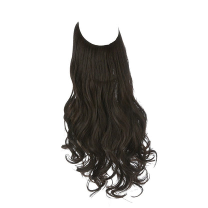 Women's Ombre Hair Wig Extensions Soft Wavy High-Temperature Fiber 9