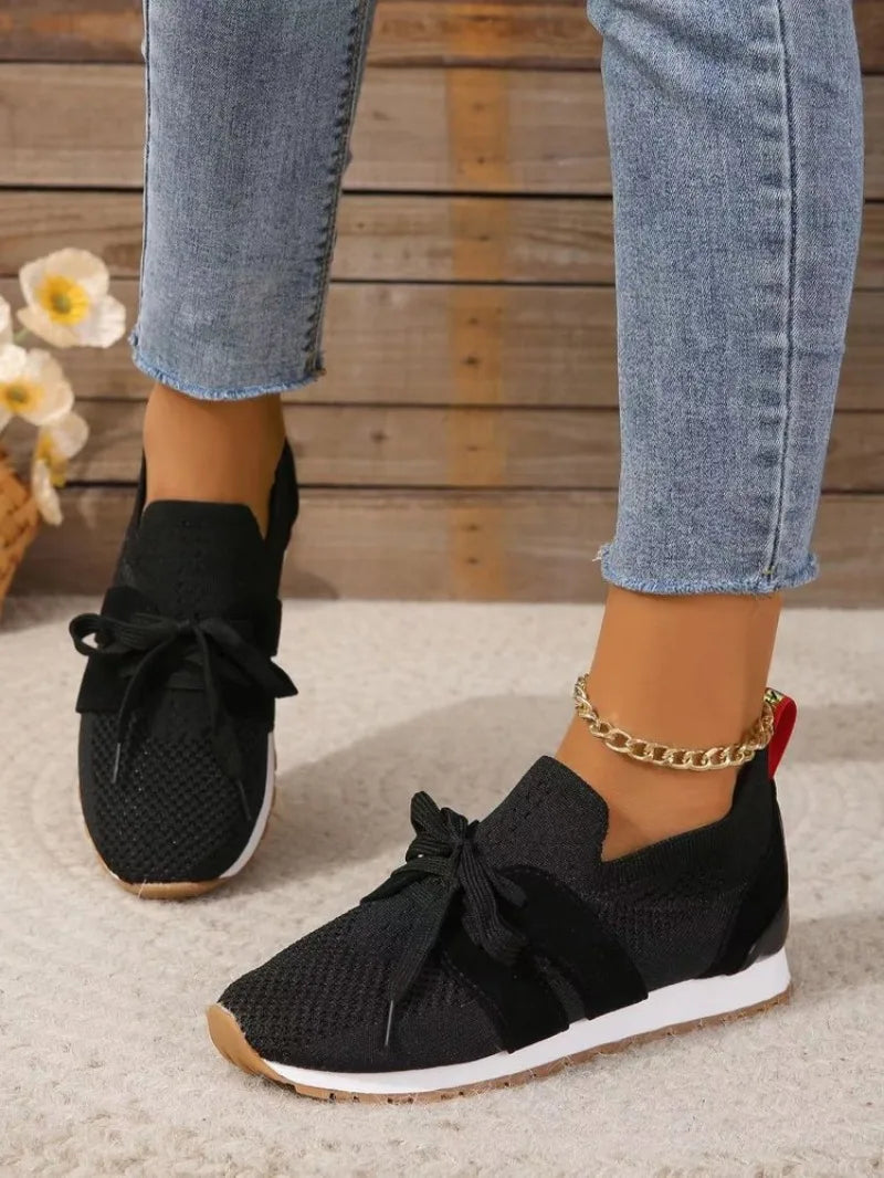 Women's Orthopedic Mesh Lace-Up Shoes – Breathable Comfort for All-Day Wear 0