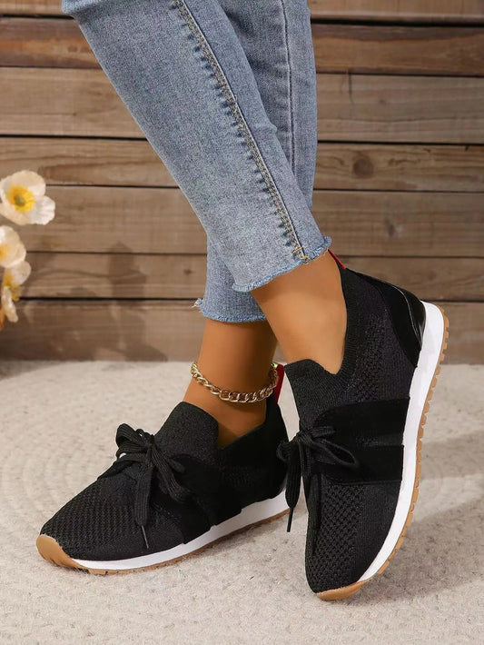 Women's Orthopedic Mesh Lace-Up Shoes – Breathable Comfort for All-Day Wear 1