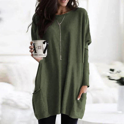 Womens Oversized Cotton Tunic Sweater for Ultimate Comfort 3
