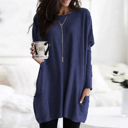 Womens Oversized Cotton Tunic Sweater for Ultimate Comfort 5