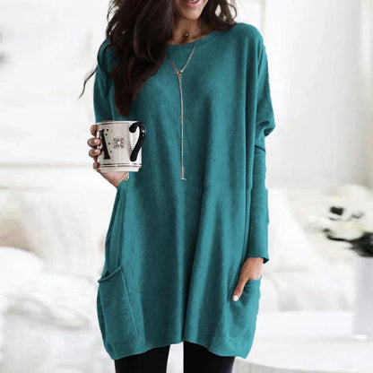 Womens Oversized Cotton Tunic Sweater for Ultimate Comfort 6