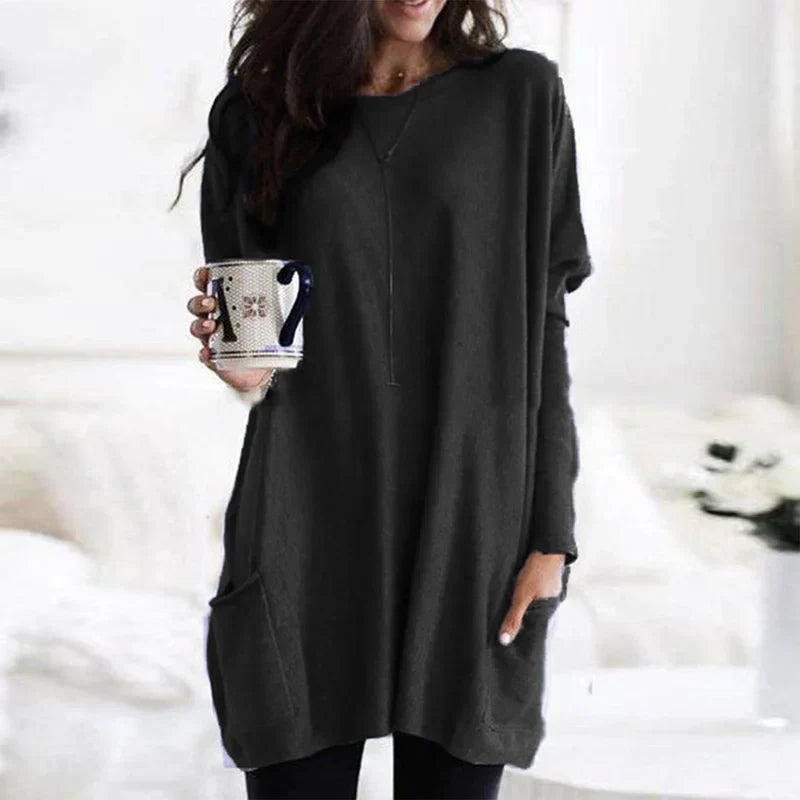Womens Oversized Cotton Tunic Sweater for Ultimate Comfort 8