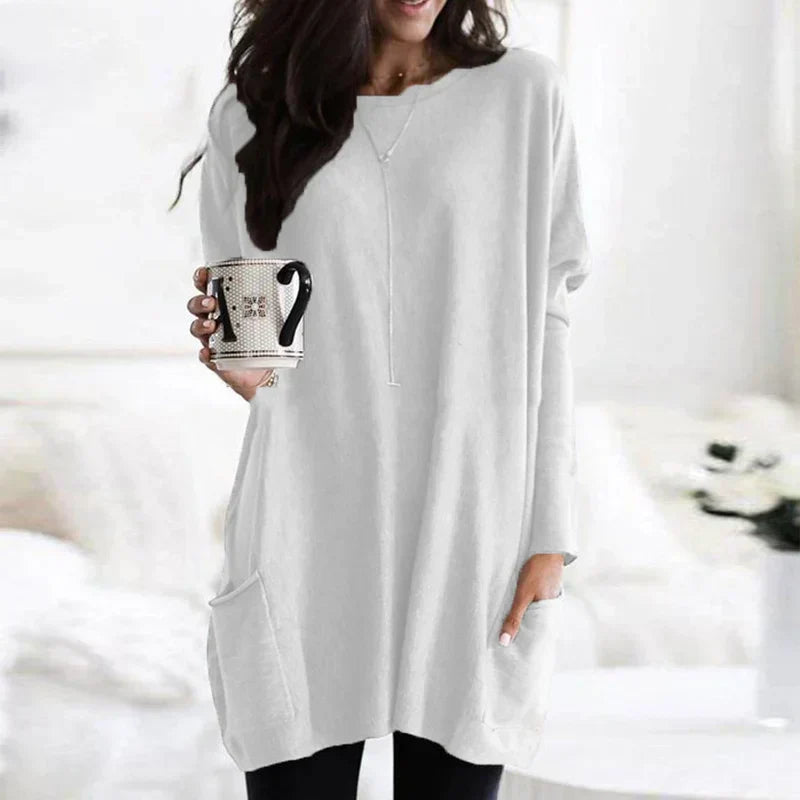 Womens Oversized Cotton Tunic Sweater for Ultimate Comfort 9