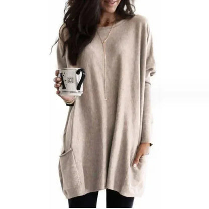 Womens Oversized Cotton Tunic Sweater for Ultimate Comfort 10