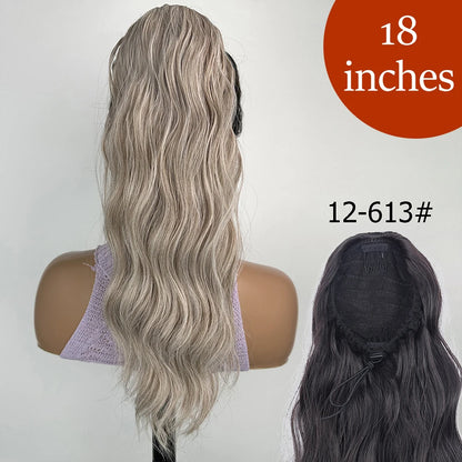 Women's Ponytail Extension 24 Inch Straight Synthetic Heat Resistant 6
