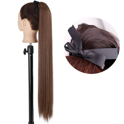 Women's Ponytail Extension Long Straight High-Temperature Fiber 10