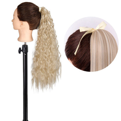 Women's Ponytail Extension Long Straight High-Temperature Fiber 61