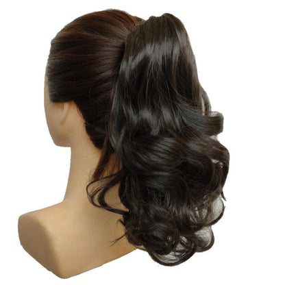 Women's Ponytail Extensions Short Curly High-Temperature Fiber 29