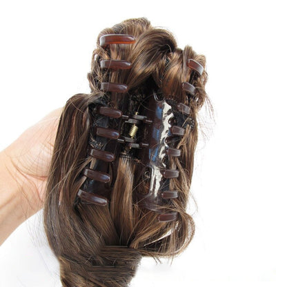 Women's Ponytail Extensions Short Curly High-Temperature Fiber 3