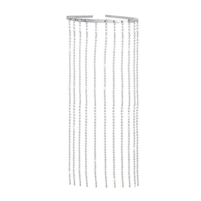 Women's Rhinestone Hairband Multi-strand Long Tassel 5