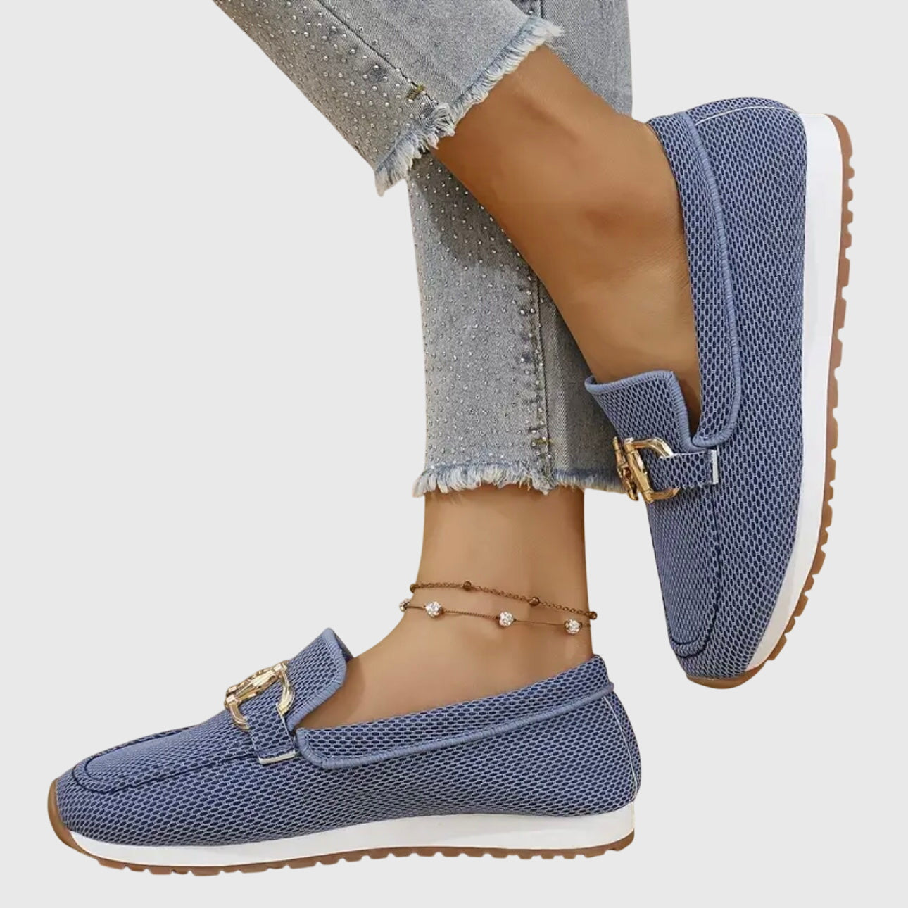 Women's Slip-On Orthopedic Sneakers - detail view | Hensley London