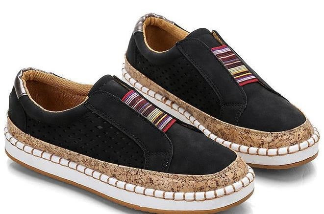 Women’s Slip-On Sneakers with Cushioned Sole – Breathable Casual Orthopedic Design 5