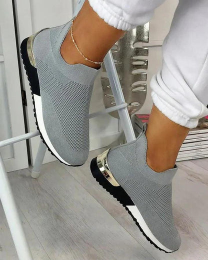 Women's Slip-On Sneakers with Orthopedic Support and Breathable Mesh – Best Walking Shoes for Women 1