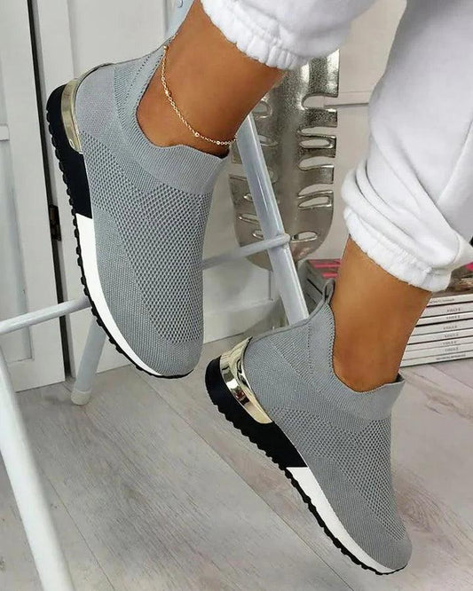 Women's Slip-On Sneakers with Orthopedic Support and Breathable Mesh – Best Walking Shoes for Women 1