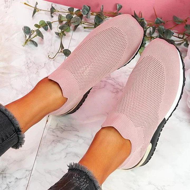 Women's Slip-On Sneakers with Orthopedic Support and Breathable Mesh – Best Walking Shoes for Women 6