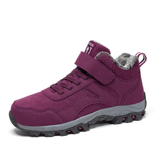 Women's Winter Ankle Sneakers with Fur Lining – Water-Resistant and Slip-Resistant for Snowy Conditions 0