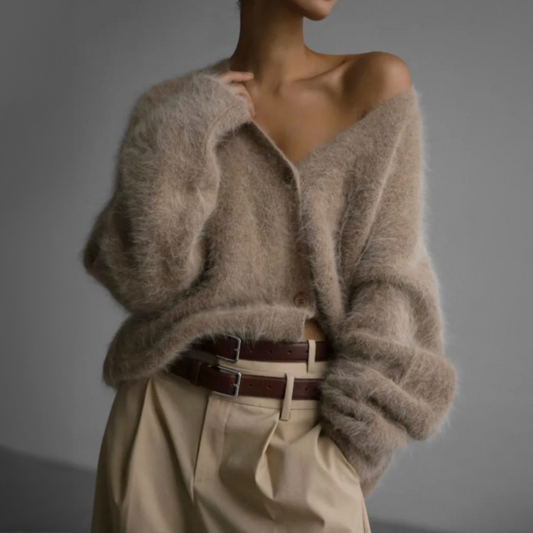 Women's Cozy Couture Collection - Soft Acrylic Chic Relaxed Fit Clothing 1