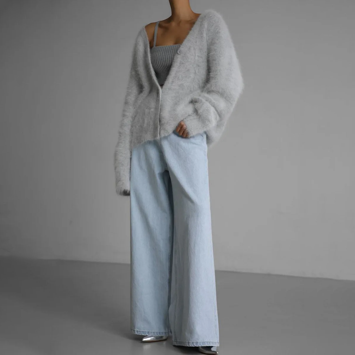 Women's Cozy Couture Collection - Soft Acrylic Chic Relaxed Fit Clothing 5