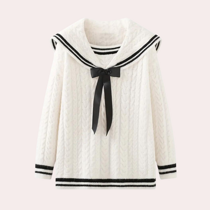 Womens Cozy Knitted Sweater for Casual Elegance 3