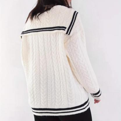 Womens Cozy Knitted Sweater for Casual Elegance 4