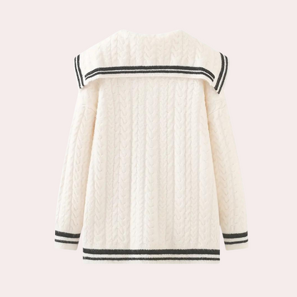 Womens Cozy Knitted Sweater for Casual Elegance 5