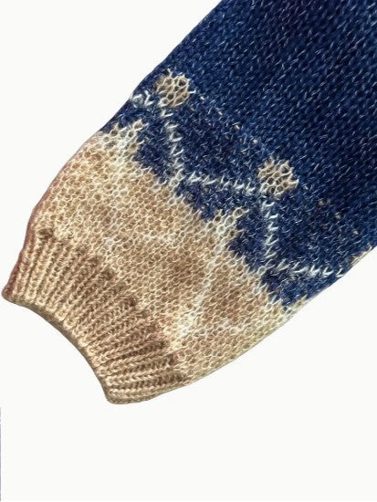Women's Knit Sweater, Casual Round Neck, Relaxed Fit for Fall/Winter – Blue 8