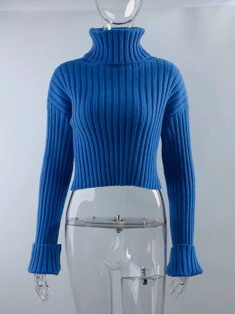 Womens Stylish Winter Long Sleeve Pullover Sweater 7