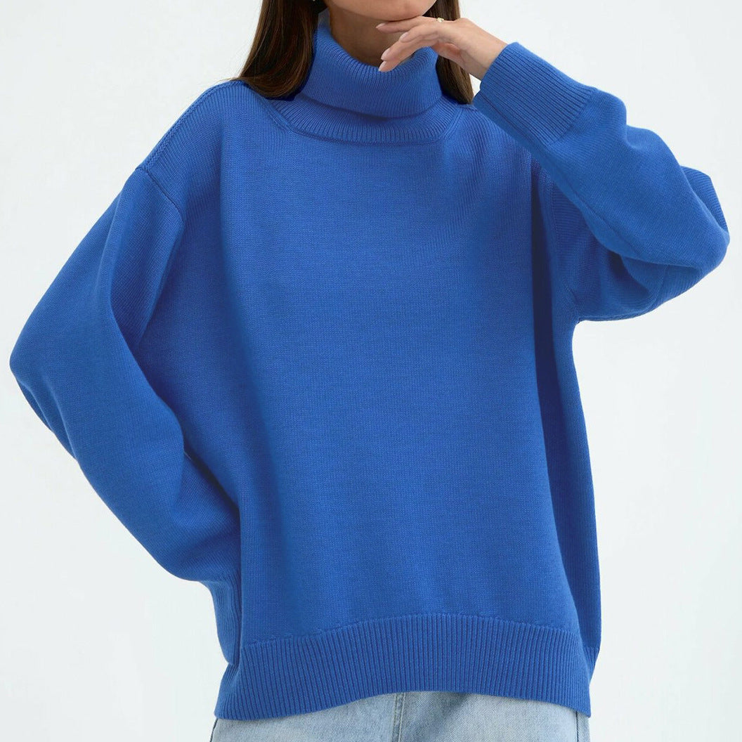 Women's Oversized Turtleneck Sweater – Cozy Knit for Autumn and Winter 7