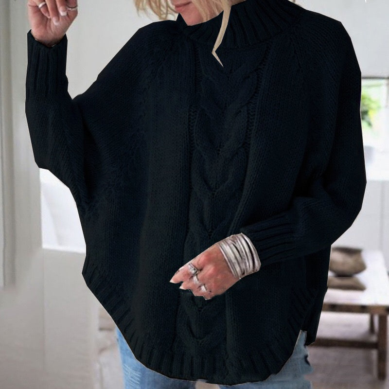 Womens Oversized Sweater with Bat Sleeves – Cozy Relaxed Fit for Casual Wear 3