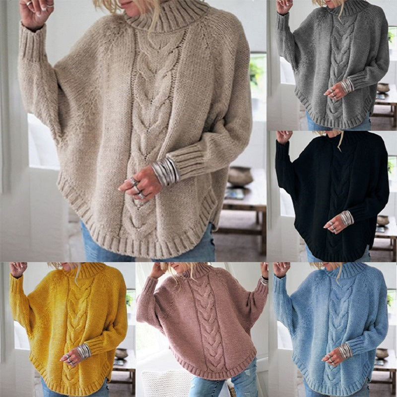 Womens Oversized Sweater with Bat Sleeves – Cozy Relaxed Fit for Casual Wear 6