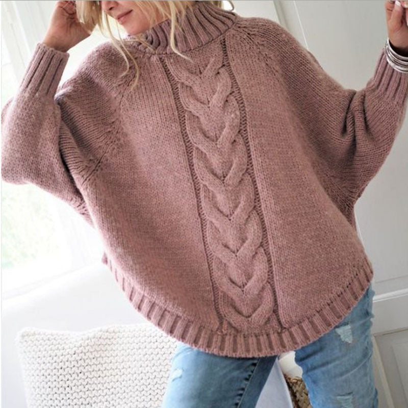 Womens Oversized Sweater with Bat Sleeves – Cozy Relaxed Fit for Casual Wear 7