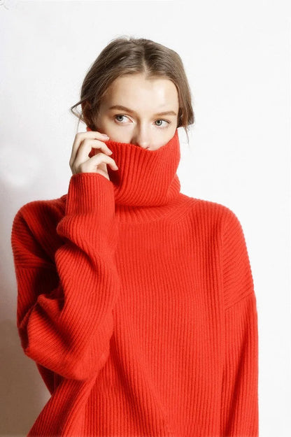 Womens Cozy Turtleneck Sweater for Winter 5