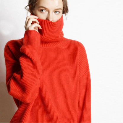 Womens Cozy Turtleneck Sweater for Winter 6