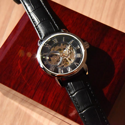 Gift for Dad – Openwork Watch – product gallery view 10 | Hensley London